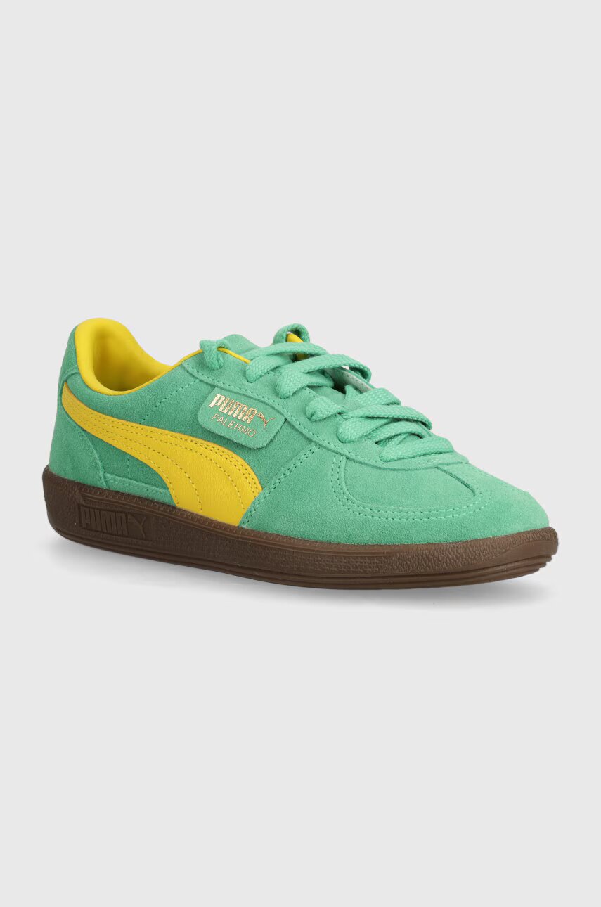 Puma Велурени маратонки Palermo Cobalt Glaze