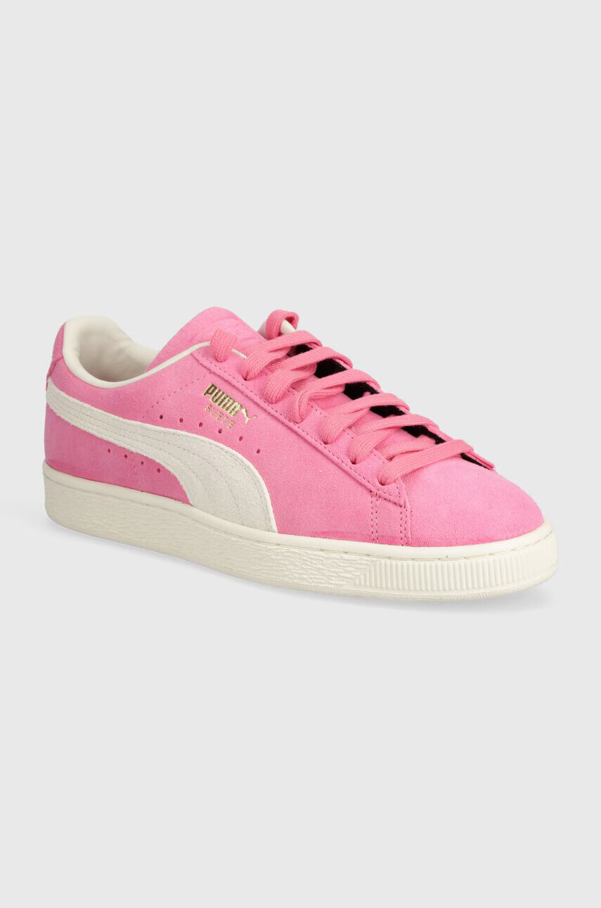 Puma Велурени маратонки Suede Neon