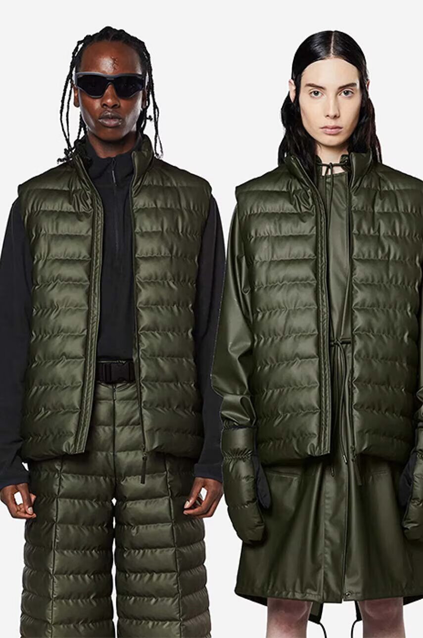Rains Елек Trekker Vest 15200 EVERGREEN
