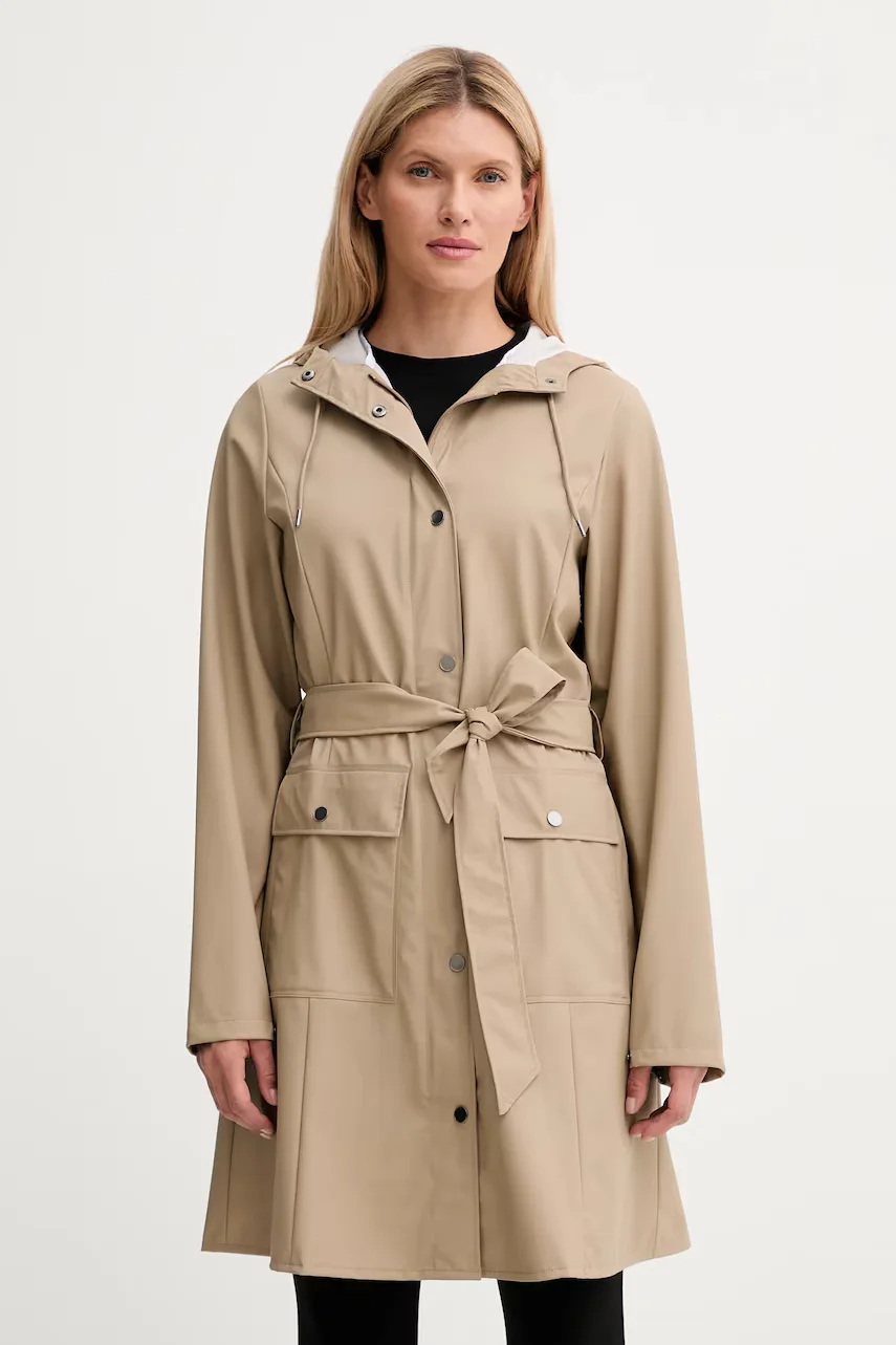 Rains Яке 18130 Curve Long Jacket