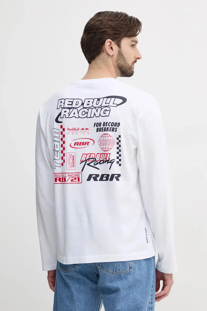 Red Bull Racing x Pepe Jeans Блуза с дълги ръкави SPEED LOGO LS TEE