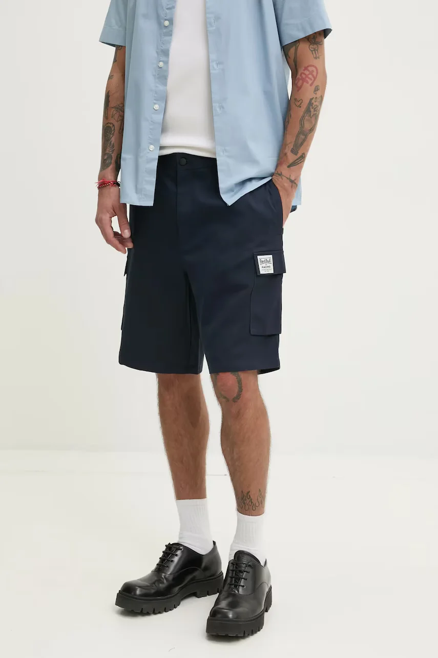 Red Bull Racing x Pepe Jeans Памучен къс панталон CARGO SHORT