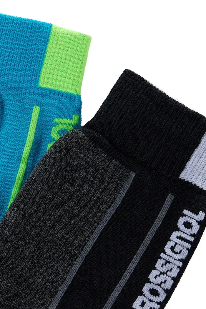 Rossignol чорапи за ски за деца SKI SOCKS 2 броя черни RLOYP02
