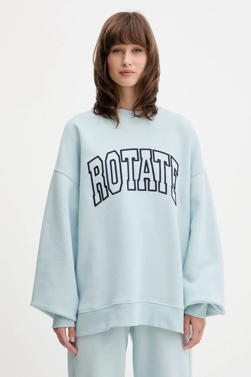 Rotate Памучен суичър