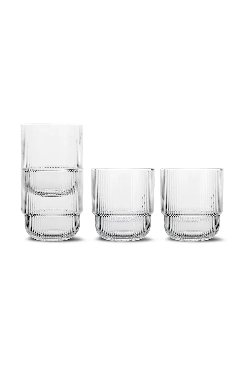 Sagaform Комплект чаши Blanka 400 ml (4 броя)