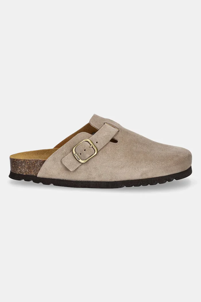 Scholl Велурени чехли FAE в бежово F321982361
