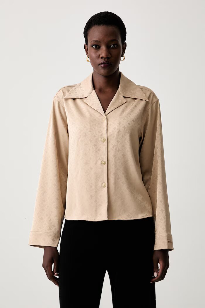 Scotch & Soda риза дамска бежова U9B01518T