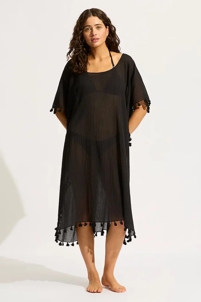 SEAFOLLY Плажна завивка Amnesia Kaftan