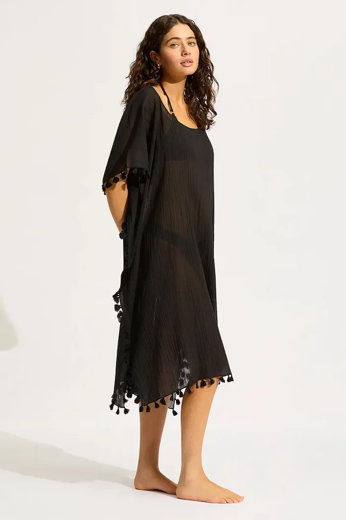 SEAFOLLY Плажна завивка Amnesia Kaftan