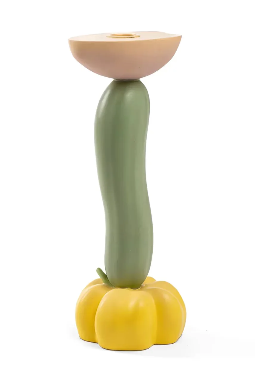 Seletti Декоративен свещник Vitamin Cucumber