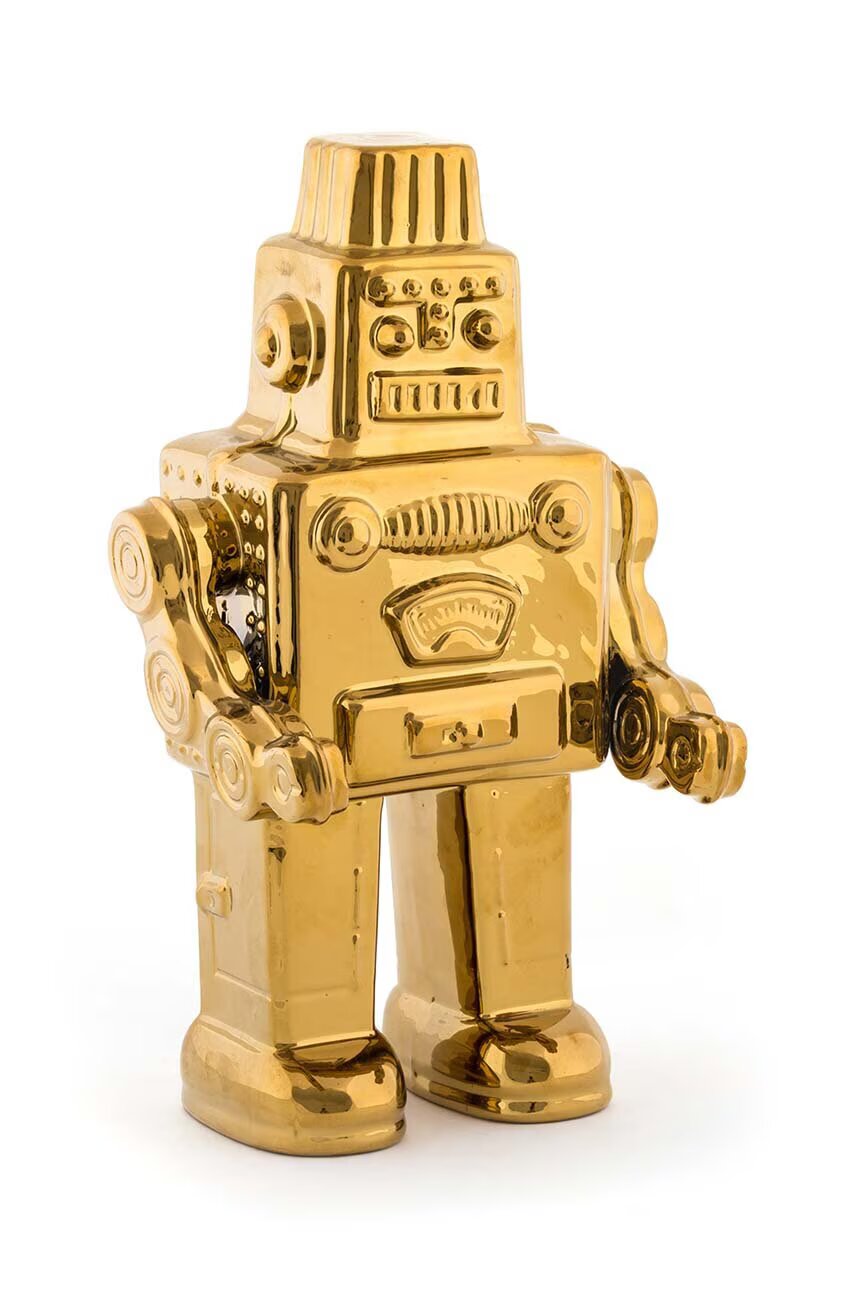 Seletti Декорация Memorabilia Gold My Robot