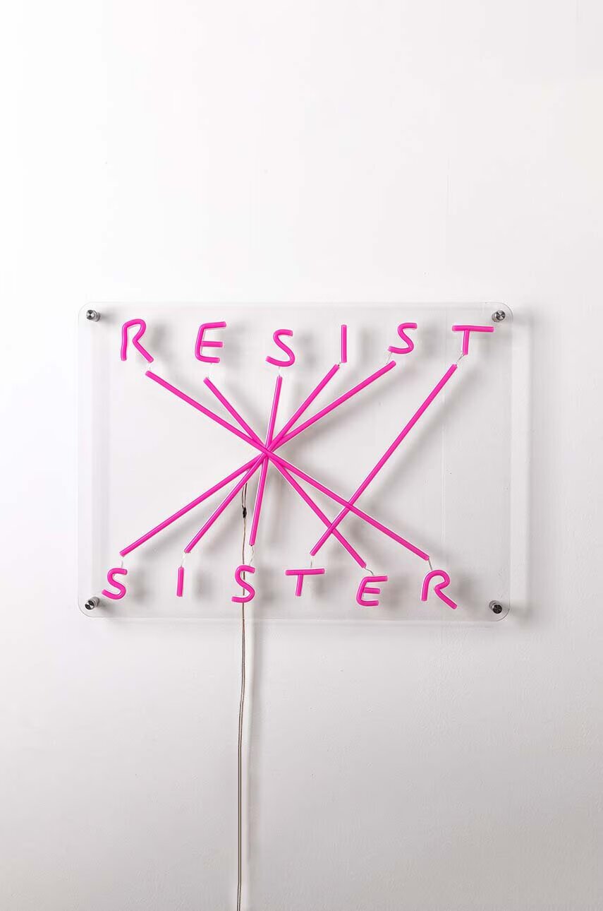 Seletti Led декорация за стена Resist Sister