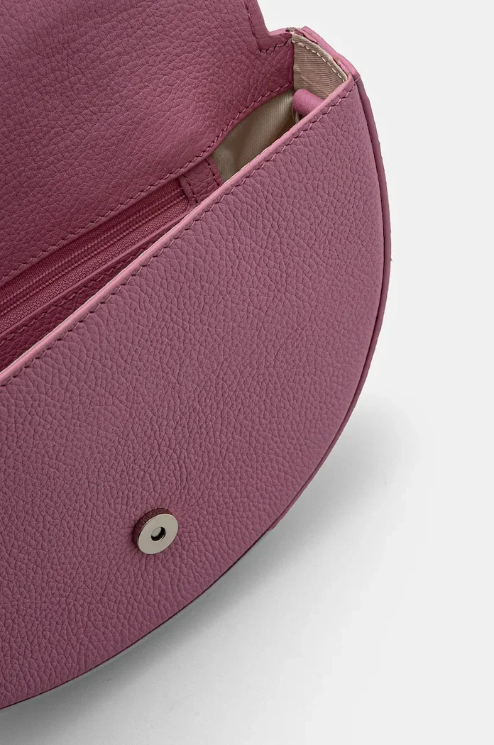 Silvian Heach чанта crossbody дамска от кожа SPAGNOLI розова RCP25020BO
