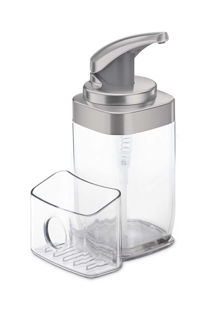 Simplehuman Дозатор за течности с контейнер за гъба
