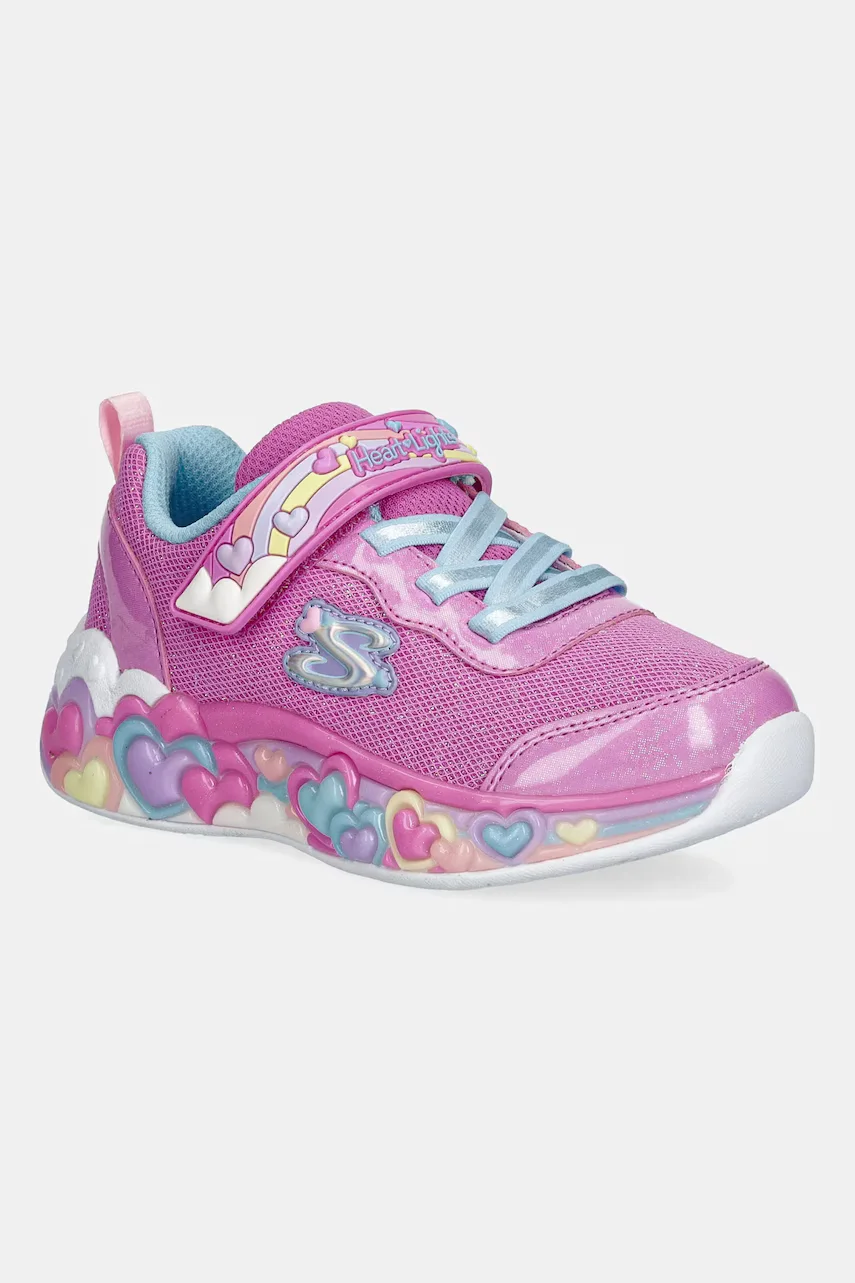 Skechers Детски маратонки ETERNAL HEART LIGHTS - TON OF
