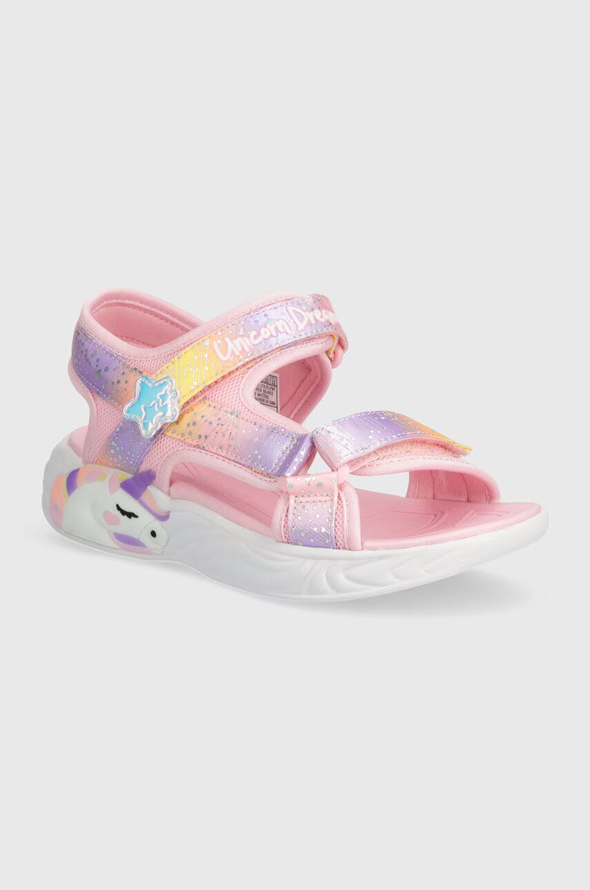 Skechers Детски сандали UNICORN DREAMS SANDAL MAJESTIC BLISS