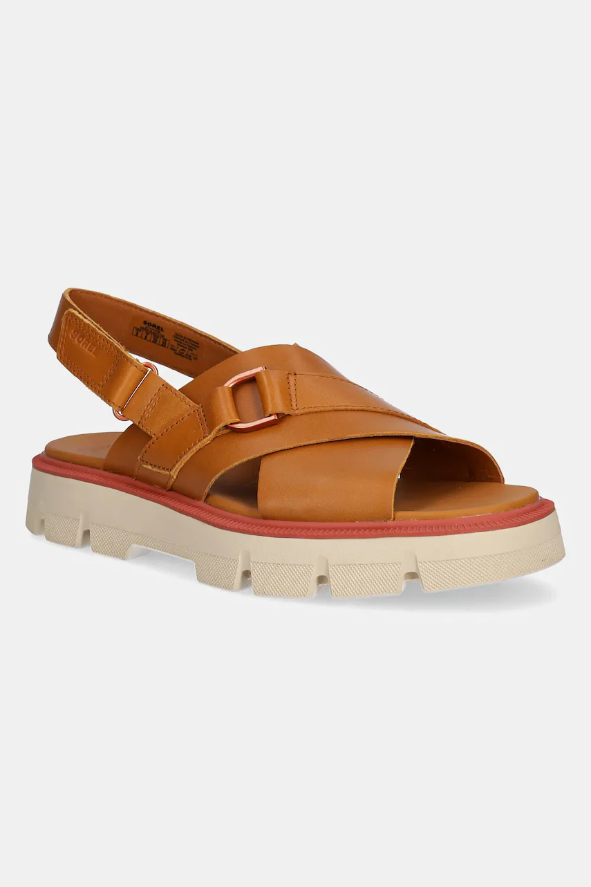 Sorel Кожени сандали REIN CB CRISSCROSS