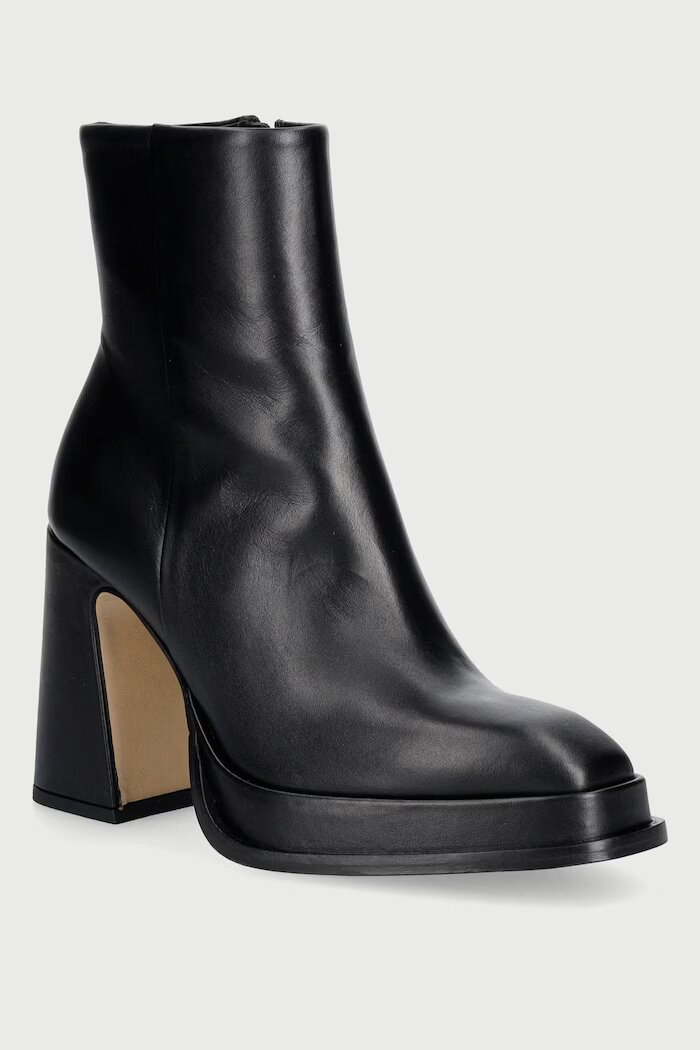 souliers martinez боти дамски от кожа NOVA CHUECA черни NOVA CHUECA