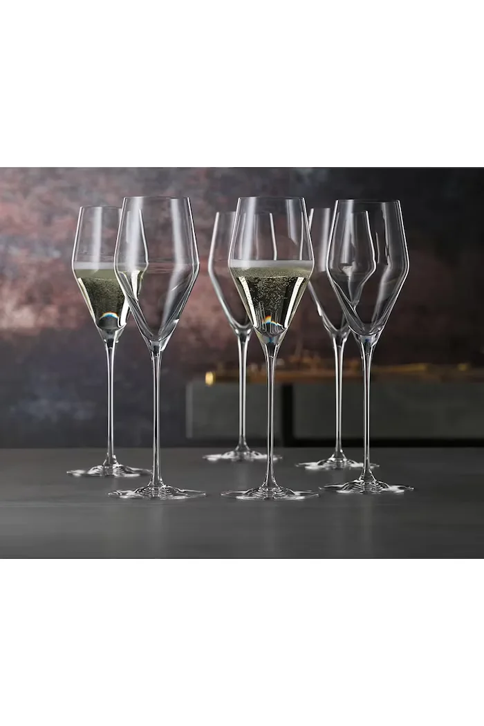 Spiegelau Комплект чаши за шампанско Definition Champagne 250 ml (2 броя) в прозрачен цвят