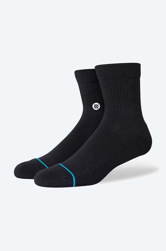Stance Чорапи Icon Quarter в черно