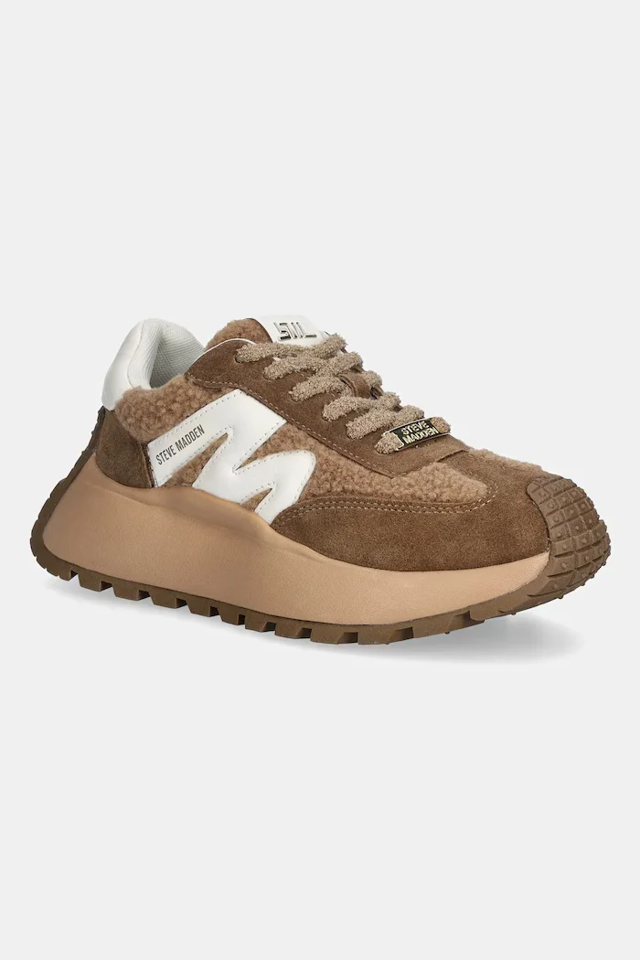 Steve Madden Маратонки Supercampo-F в кафяво 11005003
