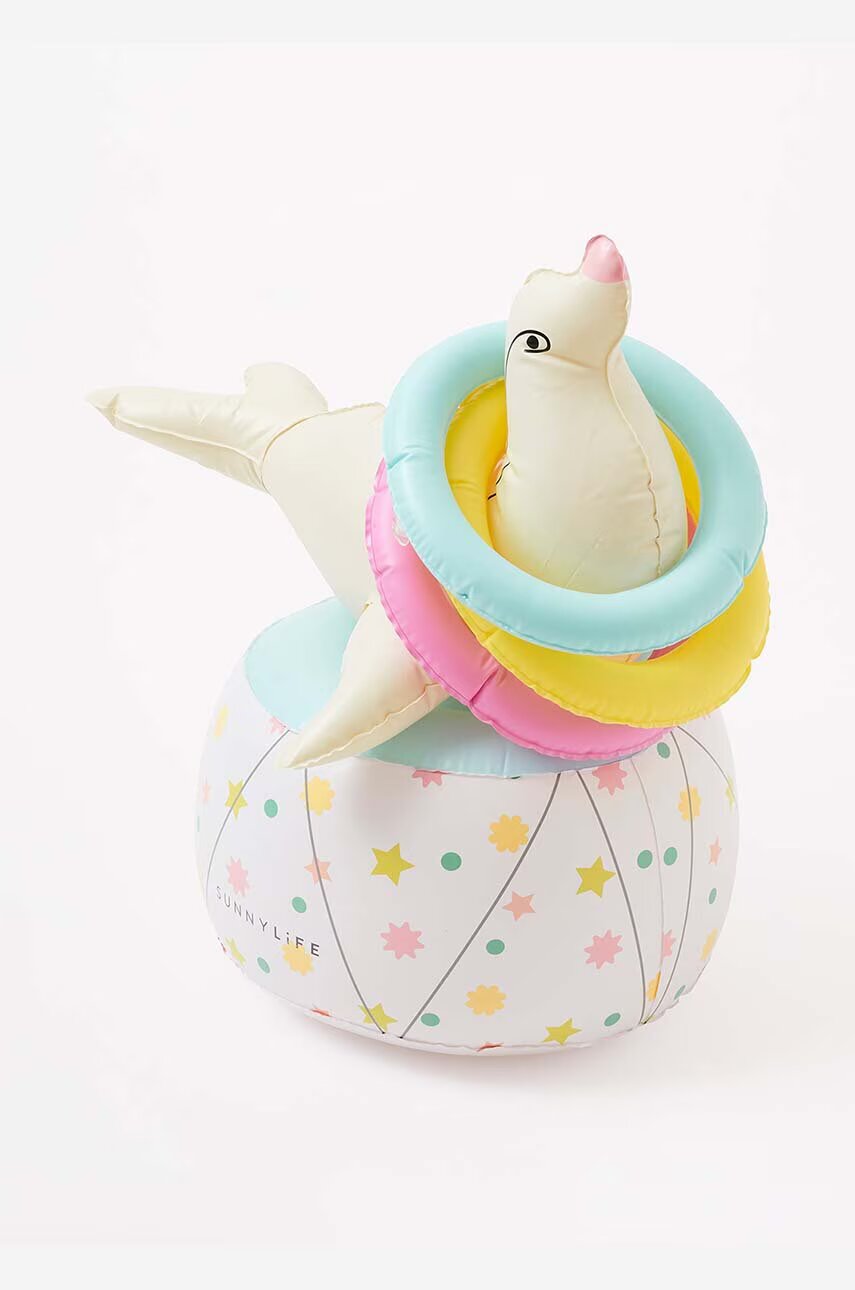 SunnyLife Надуваема играчка Ring Toss Seal (4 броя)