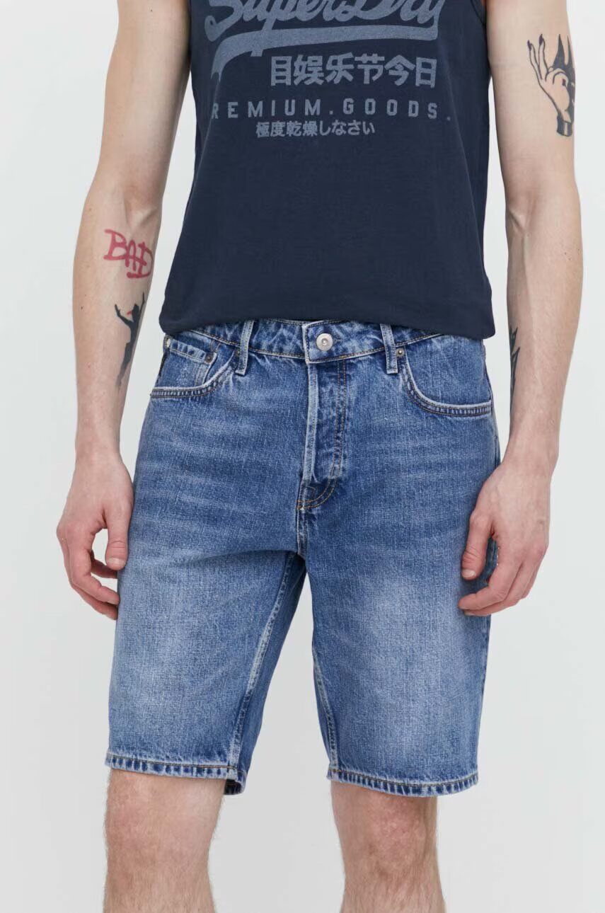 Superdry Дънков къс панталон