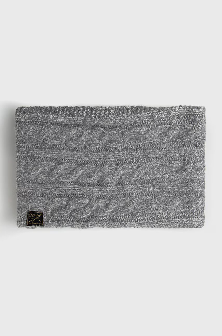 Superdry Кръгъл шал с вълна