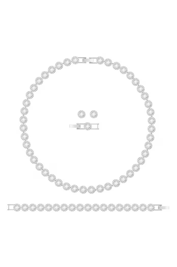 Swarovski Колие гривна и обеци ANGELIC 5367853
