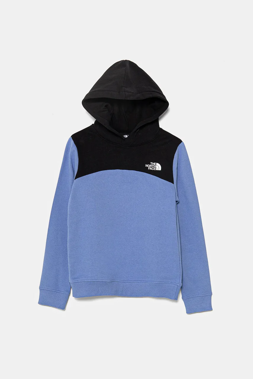 The North Face Детски памучен суичър BACK LOGO RELAXED P/O HOODIE