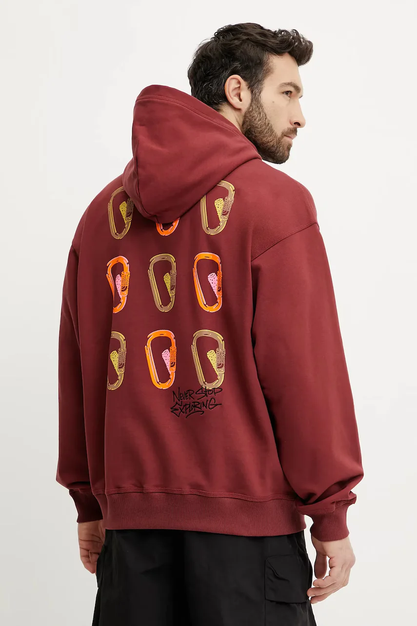 The North Face Памучен суичър Nuptse Oversized