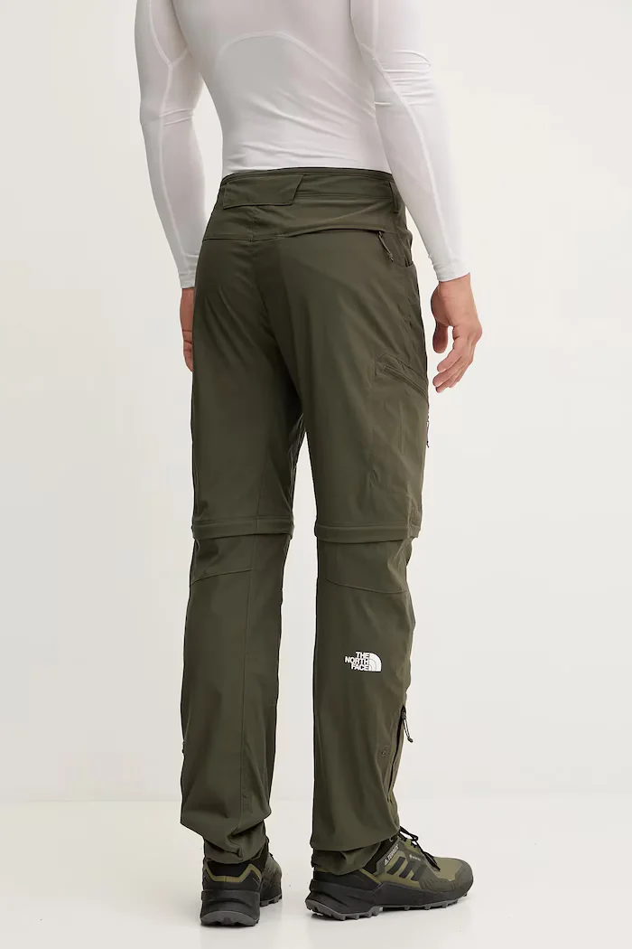 The North Face Панталон за спортове на открито Exploration мъжки в зелено NF0A8EC321L1
