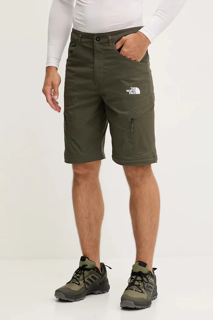The North Face Панталон за спортове на открито Exploration мъжки в зелено NF0A8EC321L1