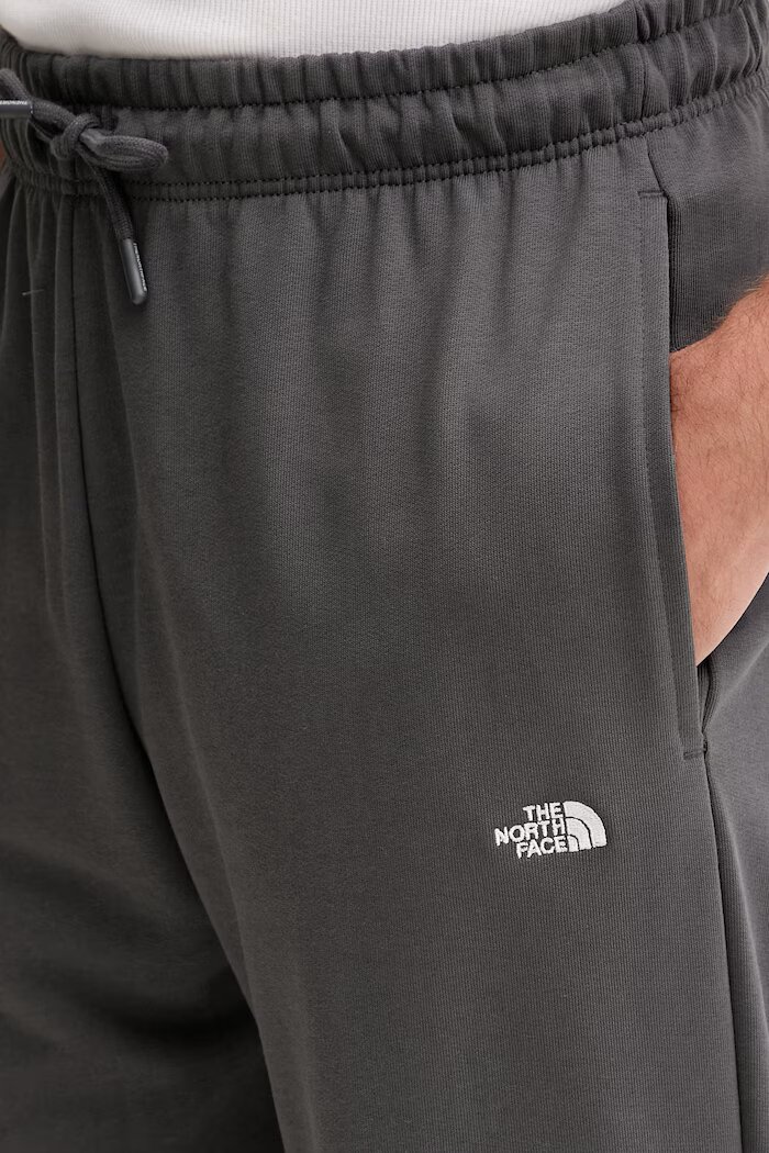 The North Face спортен панталон мъжки от памук Essential Light сив NF0A8GQHRHI1