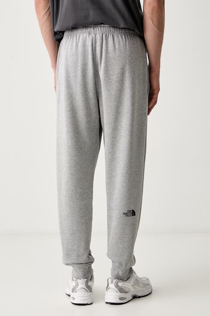 The North Face спортен панталон мъжки с памук сив NF0A8JB0CQO1