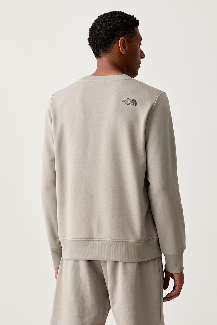 The North Face суичър мъжки с памук PEAK LIGHT REGULAR сив NF0A8C1CMUO1
