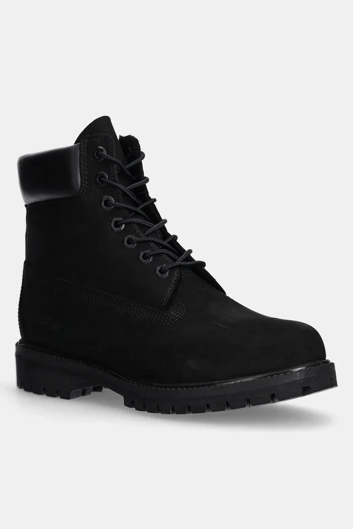 Timberland Обувки от набук Premium 6 Inch в черно TB100730011