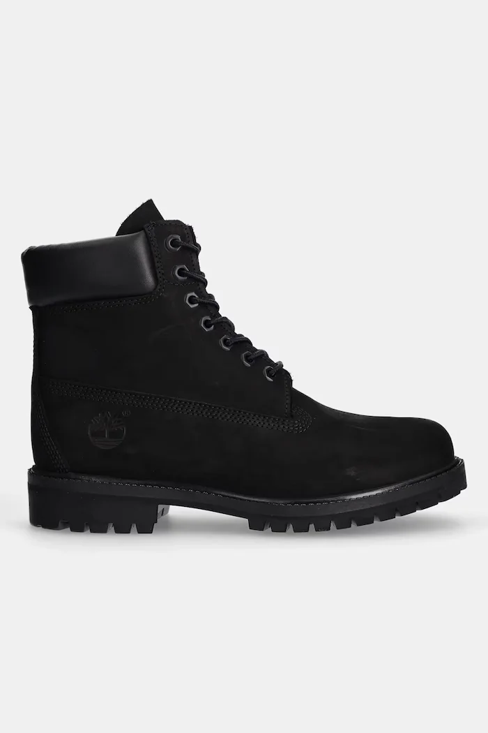 Timberland Обувки от набук Premium 6 Inch в черно TB100730011