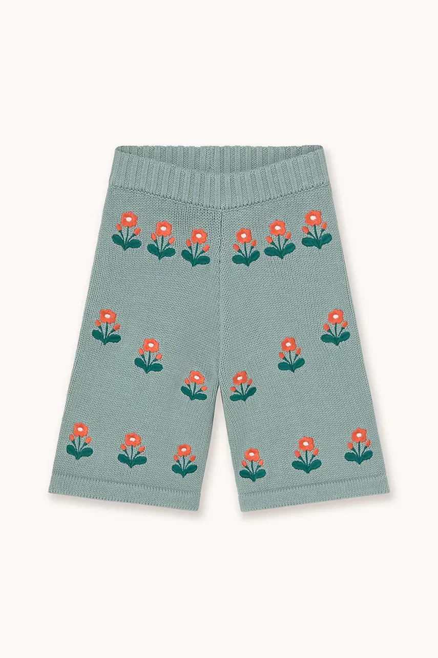 Tinycottons Бебешки панталон FLOWERS BABY KNITTED PANT