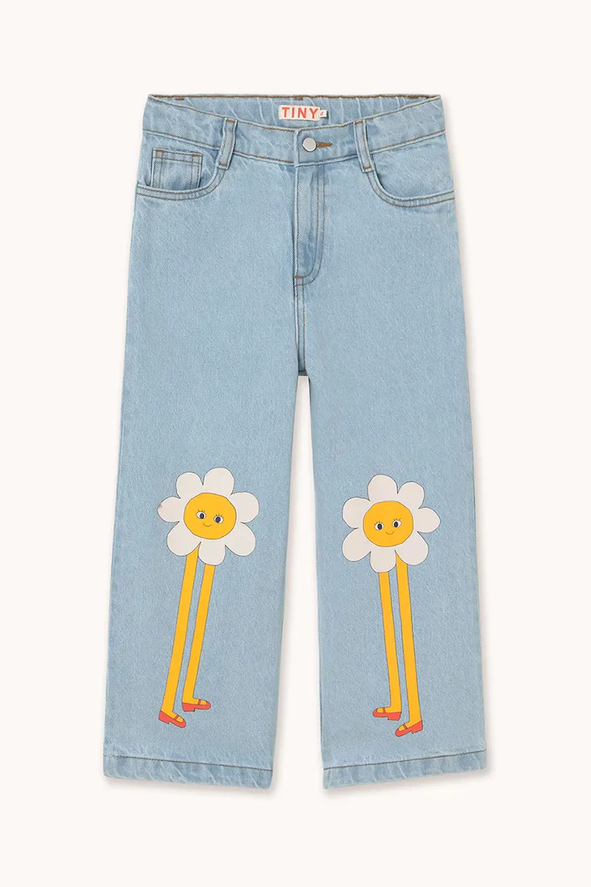 Tinycottons Детски дънки DAISIES JEANS