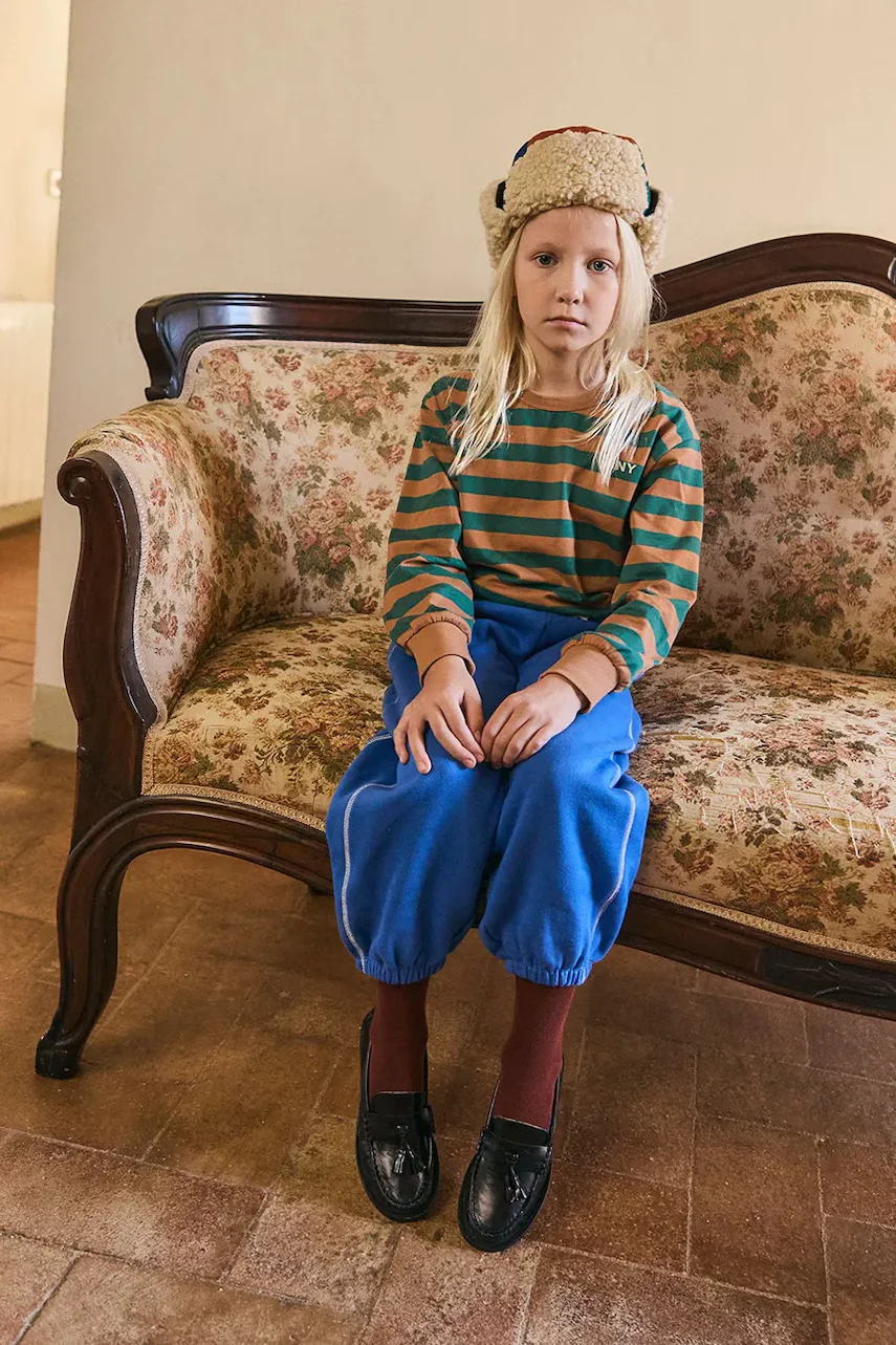 Tinycottons Детски памучен спортен панталон CONTRAST SWEATPANT