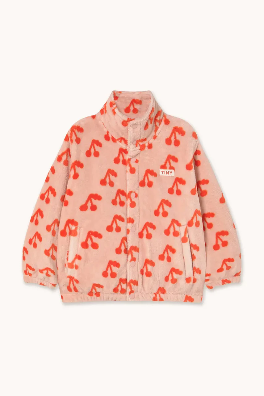 Tinycottons Детско яке CHERRIES POLAR JACKET