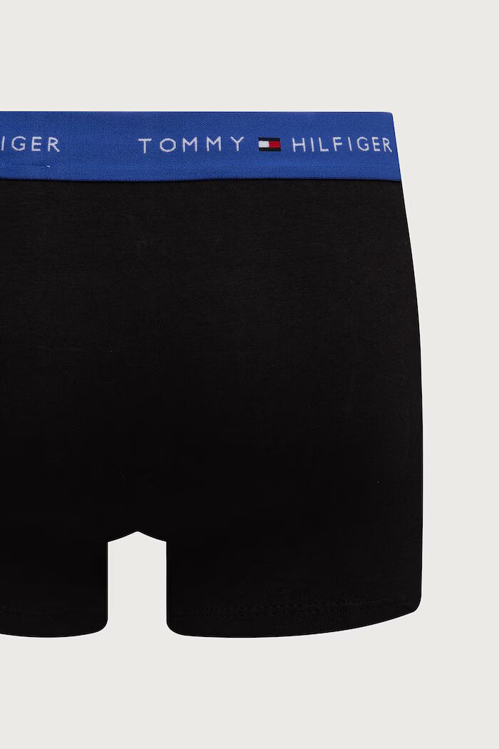 Tommy Hilfiger боксерки мъжки от памук с еластан 3 броя черни UM0UM03890