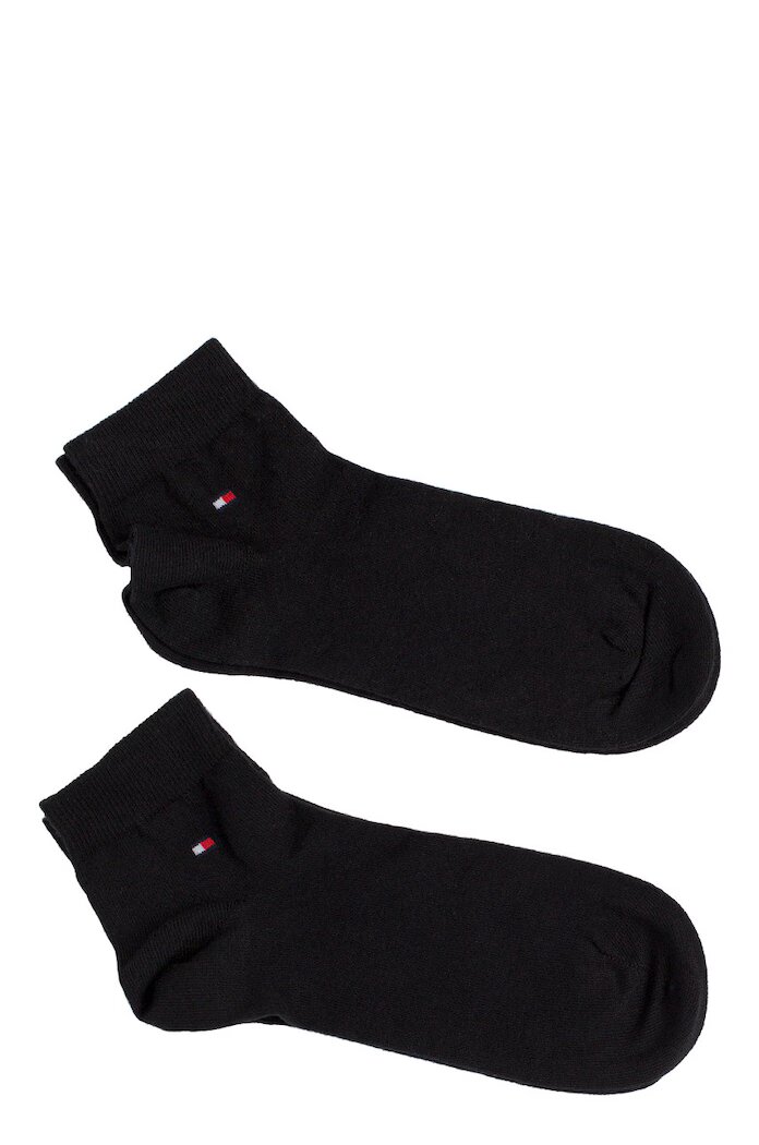 Tommy Hilfiger чорапи мъжки с памук 2 броя черни 342025001