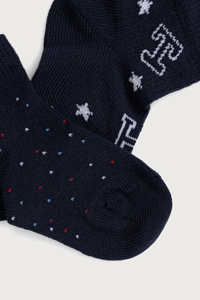 Tommy Hilfiger чорапи за деца 2 броя тъмносини 701241843
