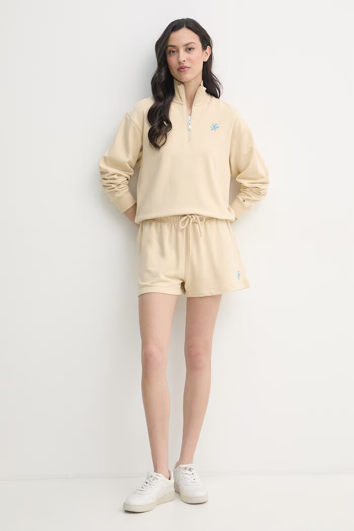 Tommy Hilfiger дамски суичър бежов WW0WW49258