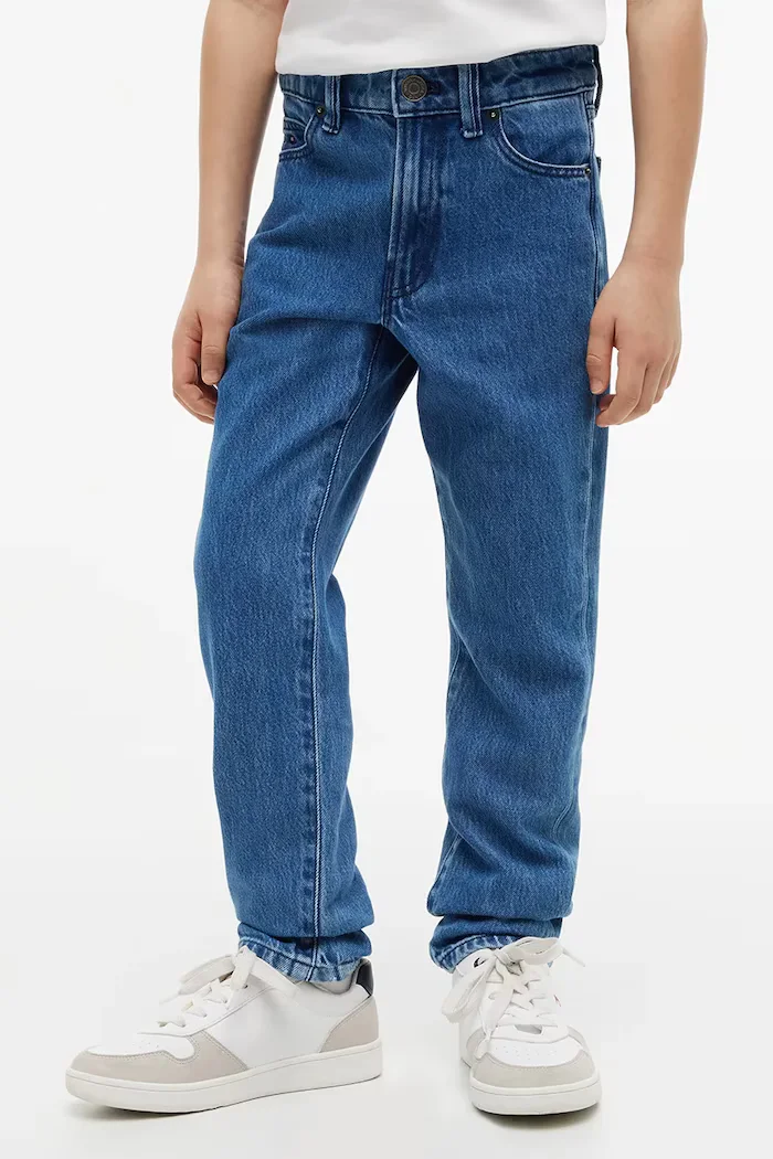 Tommy Hilfiger дънки straight за деца STRAIGHT сини KB0KB10467