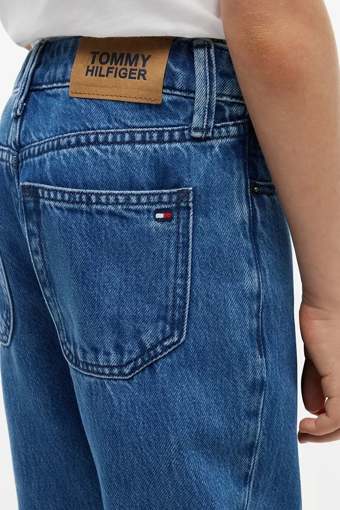 Tommy Hilfiger дънки straight за деца STRAIGHT сини KB0KB10467