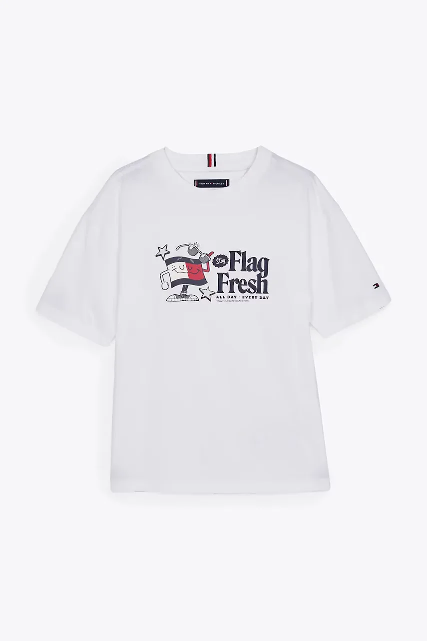 Tommy Hilfiger Детска памучна тениска