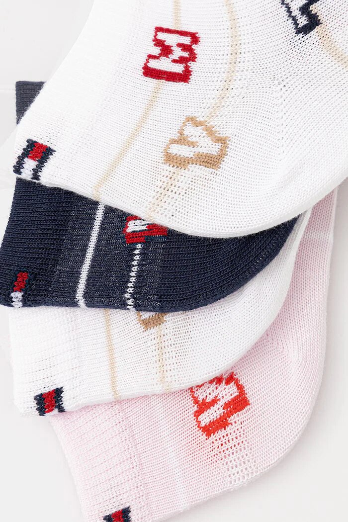 Tommy Hilfiger Детски чорапи (4 чифта) в тъмносиньо 701241406